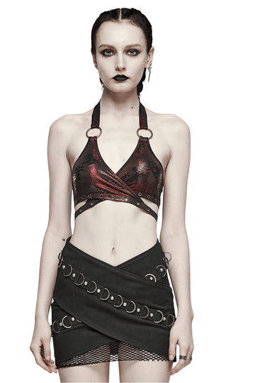 Halter Neck Crop Top with a Seductive Stylish Flair